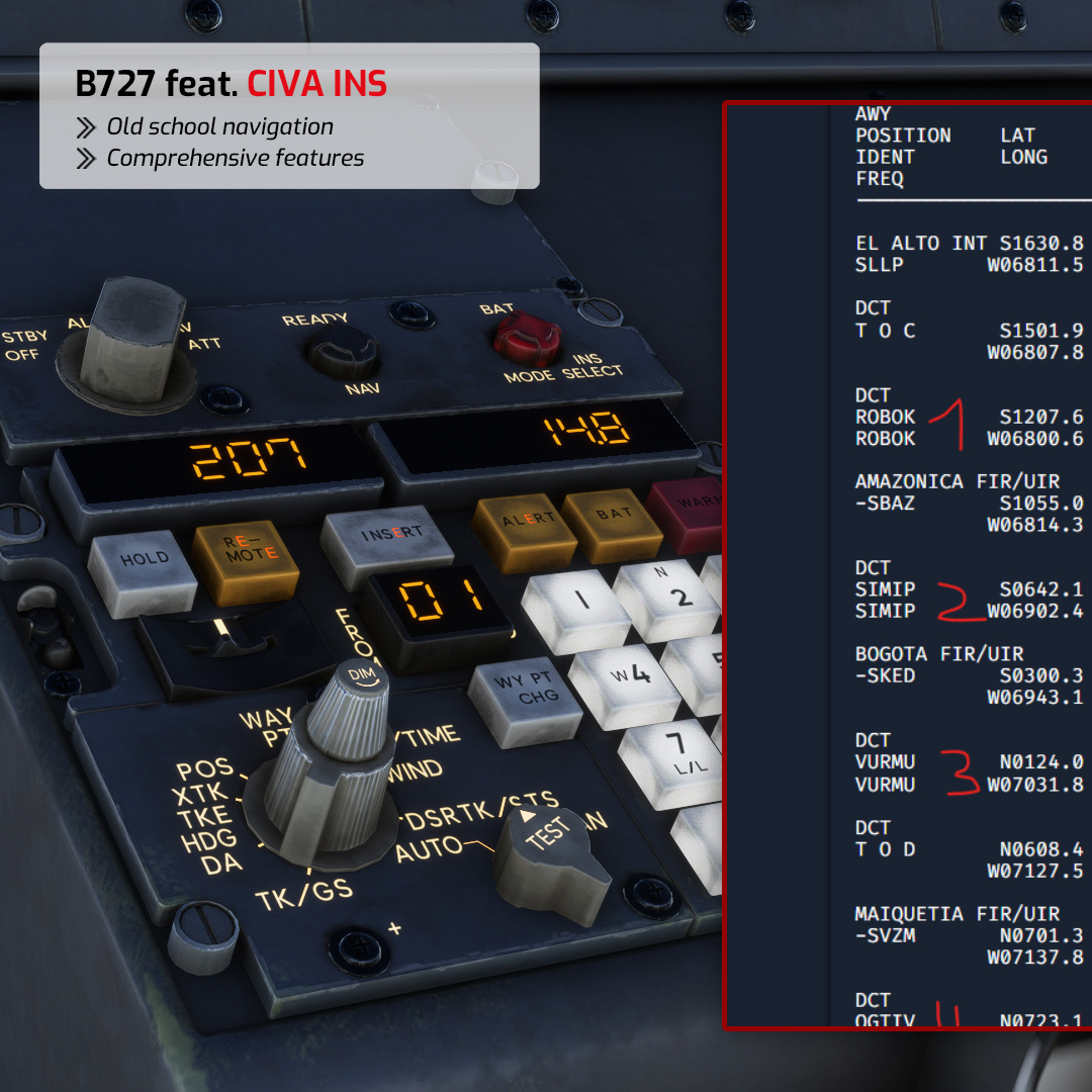 simflight's tweet image. FlightSim Studio AG - Boeing 727 MSFS Released Soon !
simflight.com/2024/07/29/fli…

#FlightSimStudio #flightsim #Boeing #B727 #Freighter #Aircraft #MSFS2020 #ins #DelcoCarousel #navigraph