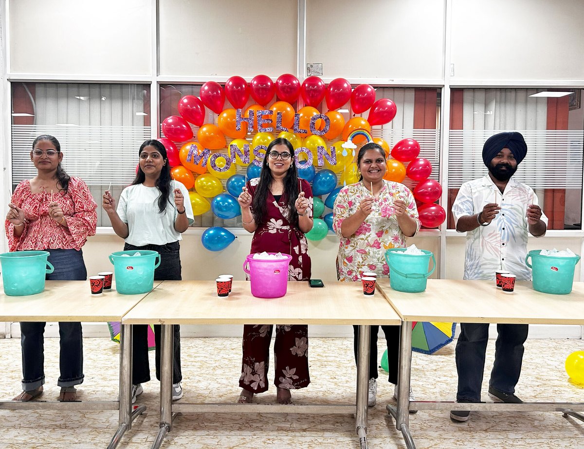 ranosys's tweet image. Monsoon Bash was a blast! 🌺 Fun, laughter, and exciting games filled the day. Our colorful paradise saw teammates in bright outfits, friendly competitions, and unforgettable memories. Congrats to the winners! 👏 Can&apos;t wait for more! 😍

#Ranosys #TeamBuilding #FunFriday
