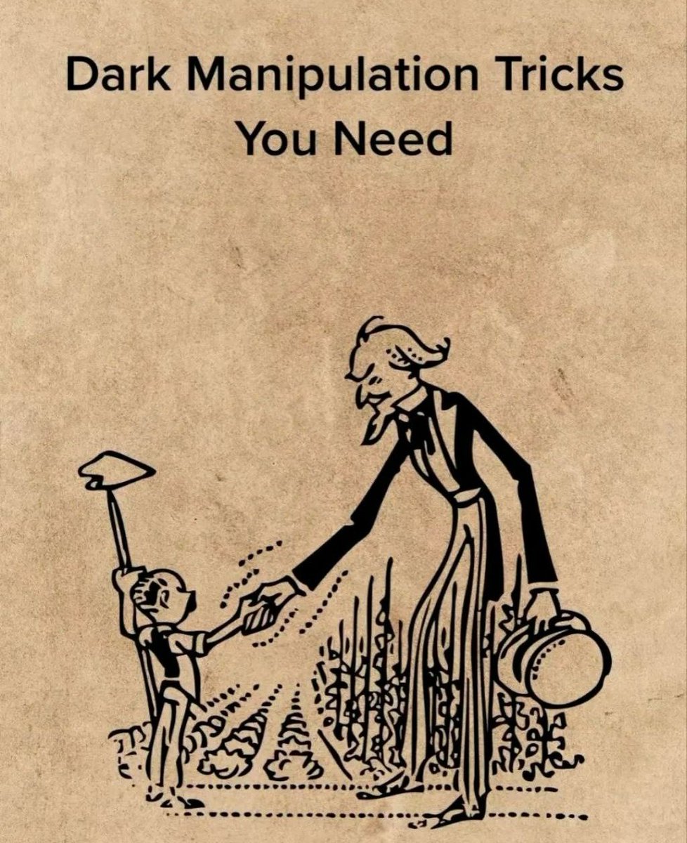 Dark Manipulation Tricks You Need:

-thread-