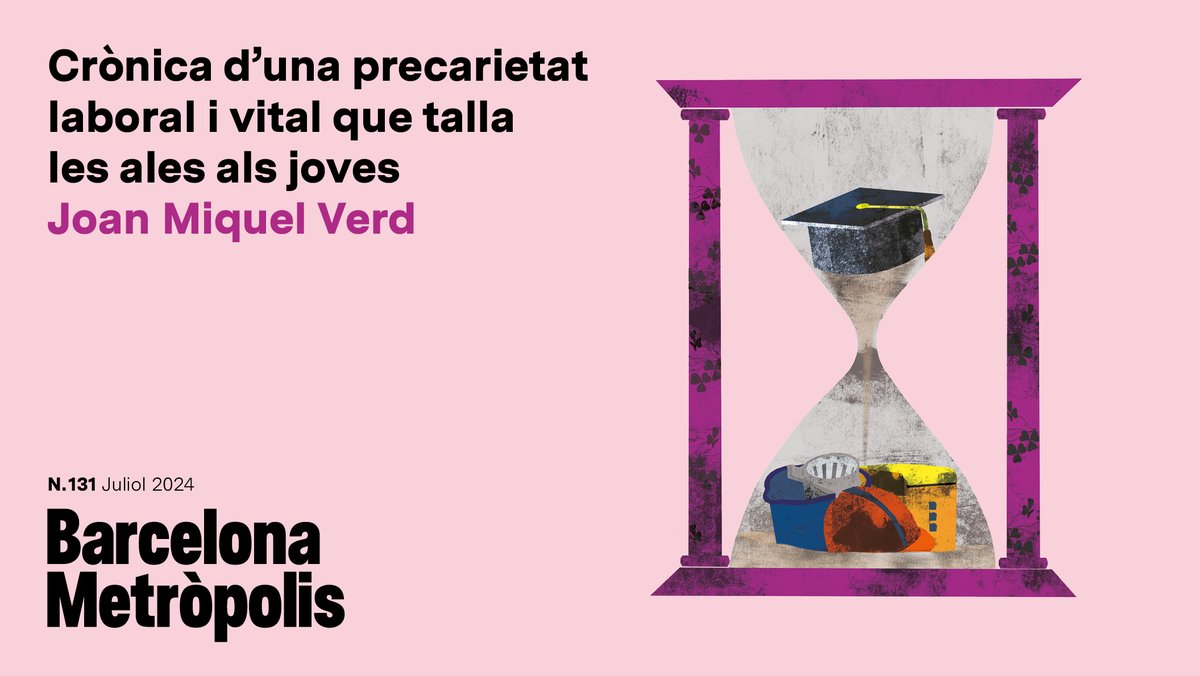 🗣️La reforma laboral de 2021 ha servit realment per posar fi a la precarietat laboral juvenil❓

👉Joan Miquel Verd dibuixa la crònica d'una situació laboral i vital que talla les ales als joves.

🔗barcelona.cat/metropolis/ca/…