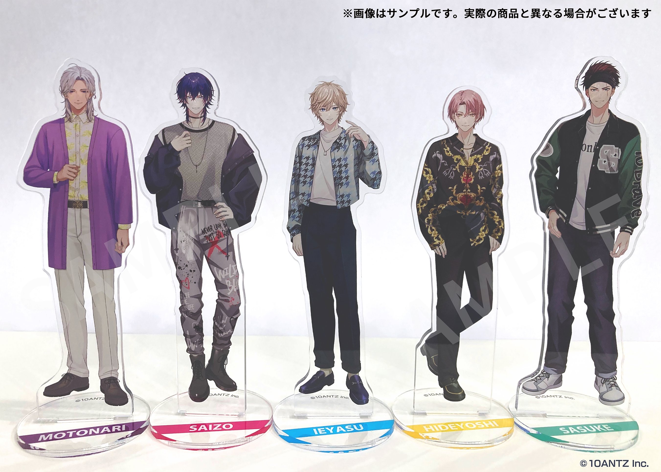 無料配達 戦国  X: on 公式 LIVE A アクリルスタンド