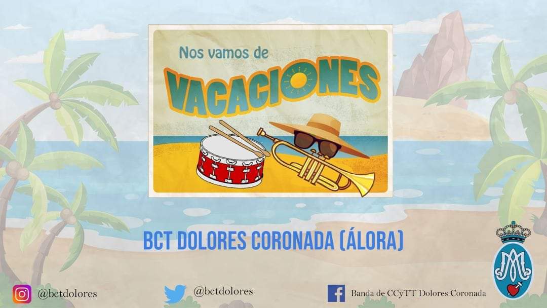 🎼 ¡Nos tomamos unas merecidas vacaciones!