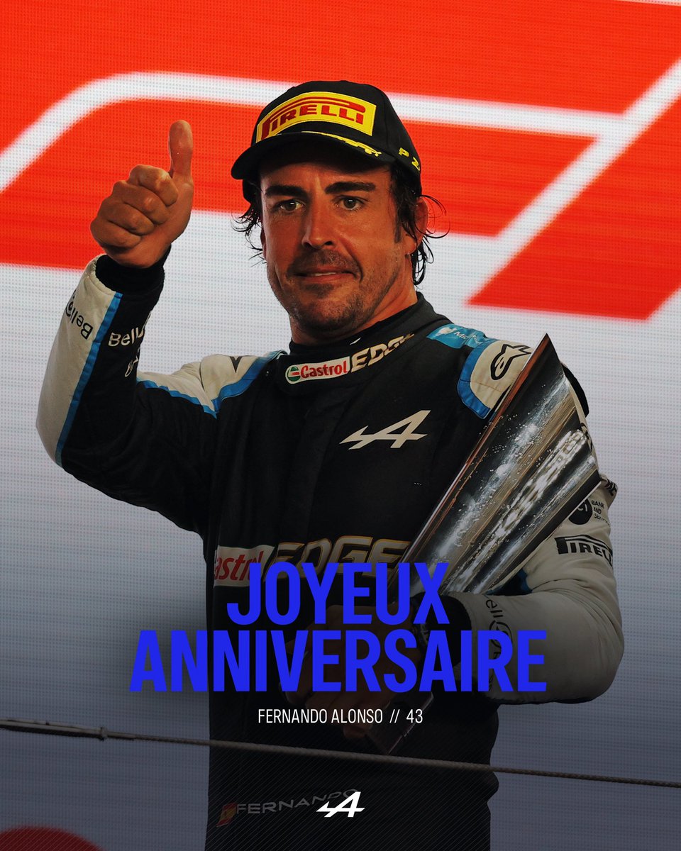 Feliz cumpleaños, <a href="/alo_oficial/">Fernando Alonso</a> 🎂