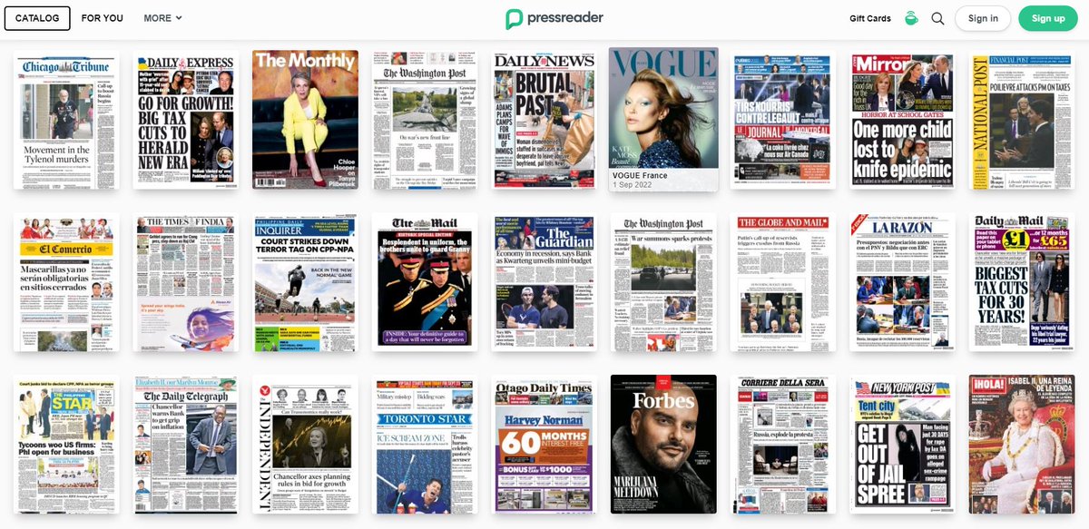 Read your morning newspaper for free online with your North Yorkshire library card.

Access a huge range of papers here ⬇️
northyorks.gov.uk/leisure-touris…