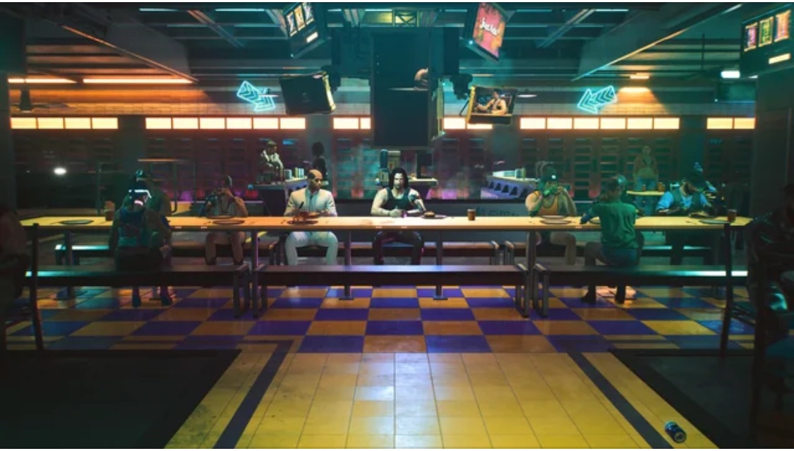 Глядя на «высокодуховные» ущемления на тему Тайной вечери, я просто радуюсь, что эти люди квест с Joshua не проходили в cyberpunk 2077