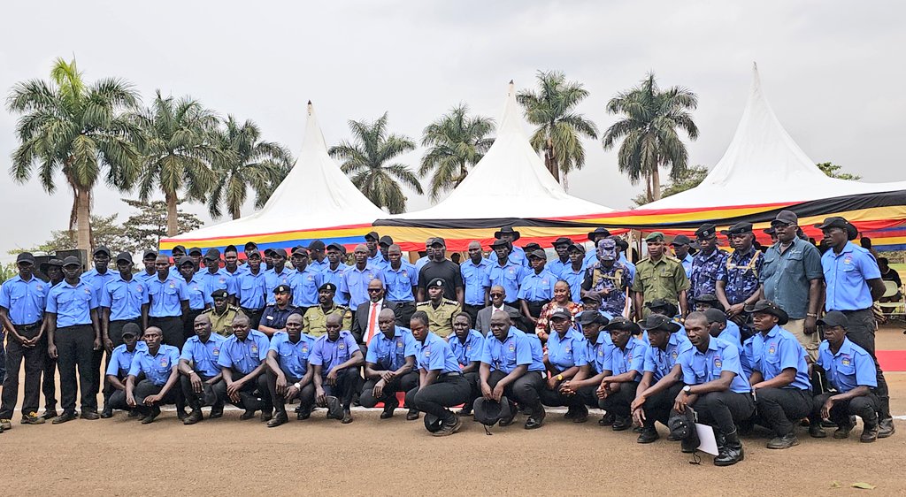 MUBS_HRD's tweet photo. The Passout Ceremony for the MUBS Security Staff held today 29/7/24 after their successful intensive training @OfficialMubs @mubs_unit https://t.co/efqdNilKJL