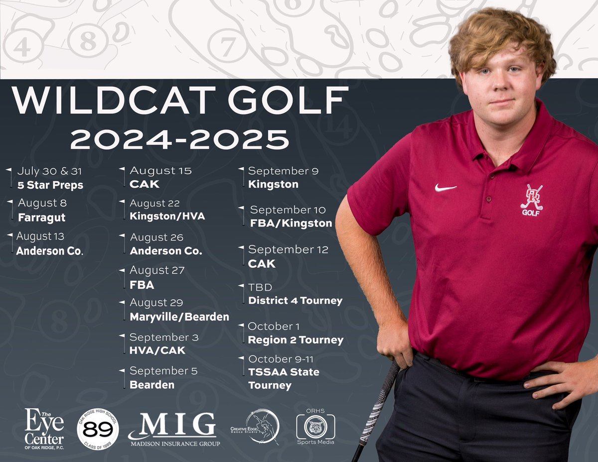 Wildcat Golf kicks off the 2024 season tomorrow at the 5Star Preps Masters at Three Ridges Golf Course.