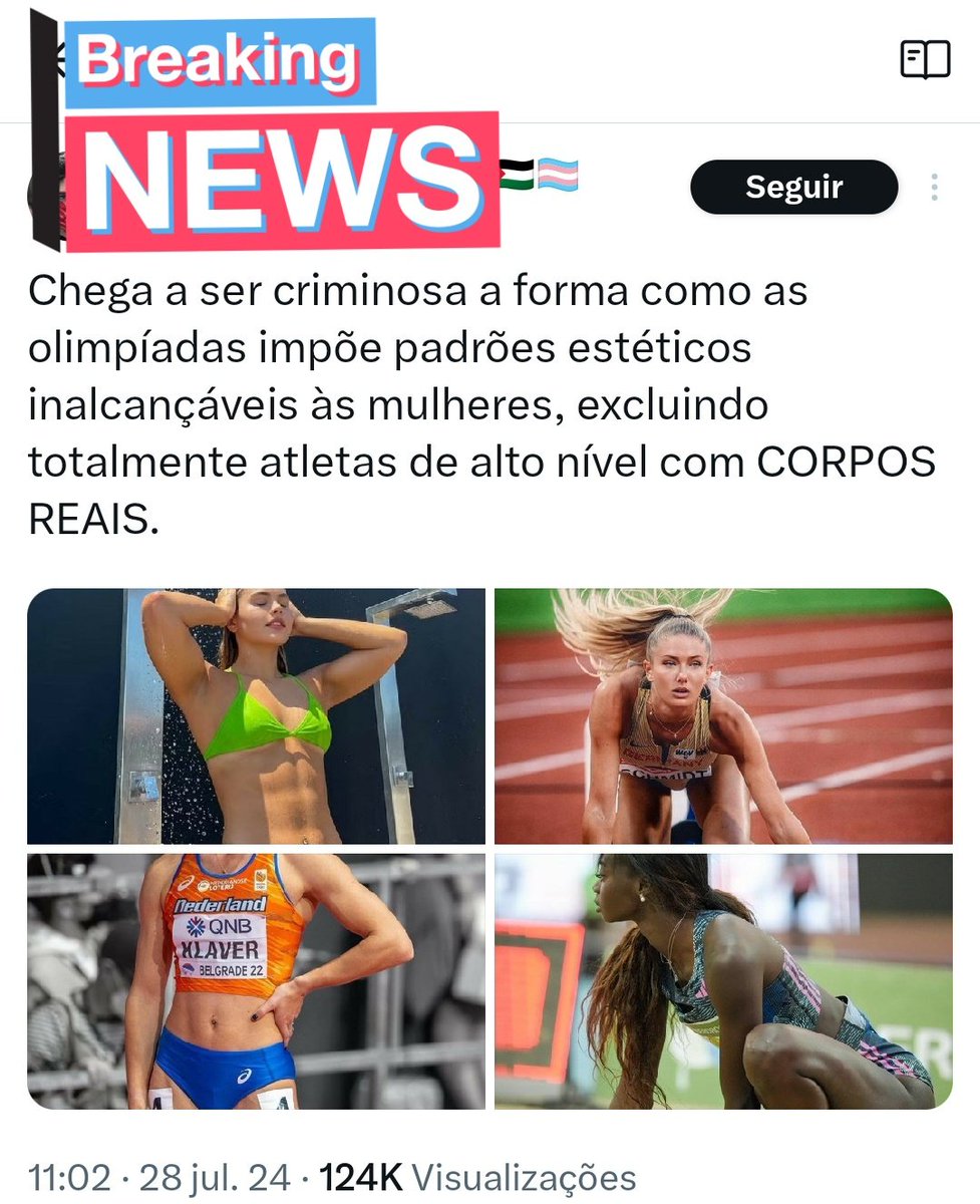 Eles não treinam para ficarem assim, eles ficam assim pq treinam.
São atletas olímpicos .
A militância as vezes exagera um pouco .