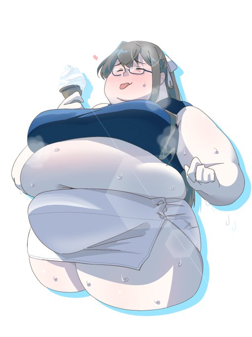 最近やらかして30分程炎天下を歩く羽目になったので、肉の日絵は涼しげになりました 