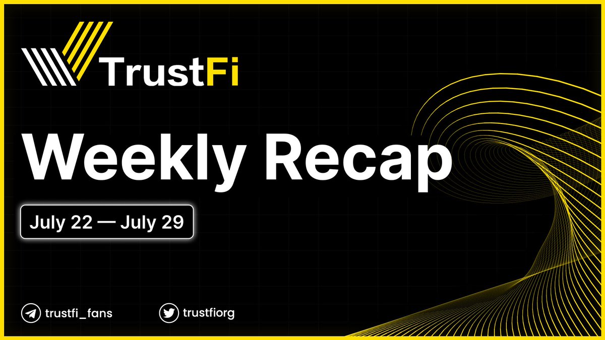 trustfiorg's tweet photo. 📅 TrustFi Weekly Recap 07.22 - 07.29
 
🎤 @Ethora_ #AMA!
🌟 @Ethora_ #IDO Details, Research Page & #Galxe Campaign
🤖 @revolon_gg IDO Round is Oversubscribed!🔥
📣  TrustFi Launchpad's Next TOR-Protected IDO: @CoinPaysApp
🔔 @Ethora_ IDO Round is Oversubscribed!🔥
 
🌐 For more news: https://t.co/cRinAsCxch
 
#TFI #IDO