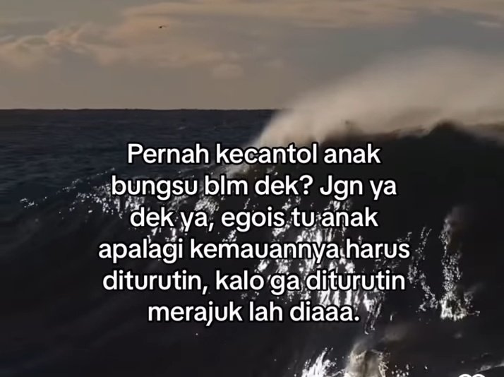 jangan ya dek ya