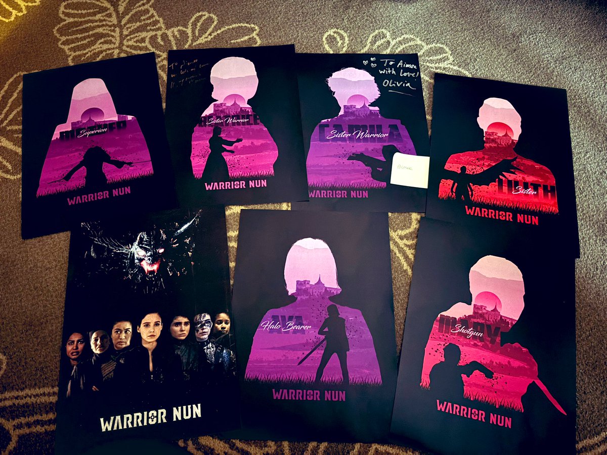 CNovaCreative's tweet photo. 11 days till witchbomb! I still have some prints available if anyone would like them! 

£5 Motherland A4 prints 
£10 A3 posters for both shows

FREE postage to con. 

https://t.co/WycVBH984T

#Witchbomb #WarriorNun #SaveOURWarriorNun #motherlandfortsalem https://t.co/WdNZ5Nxgnd