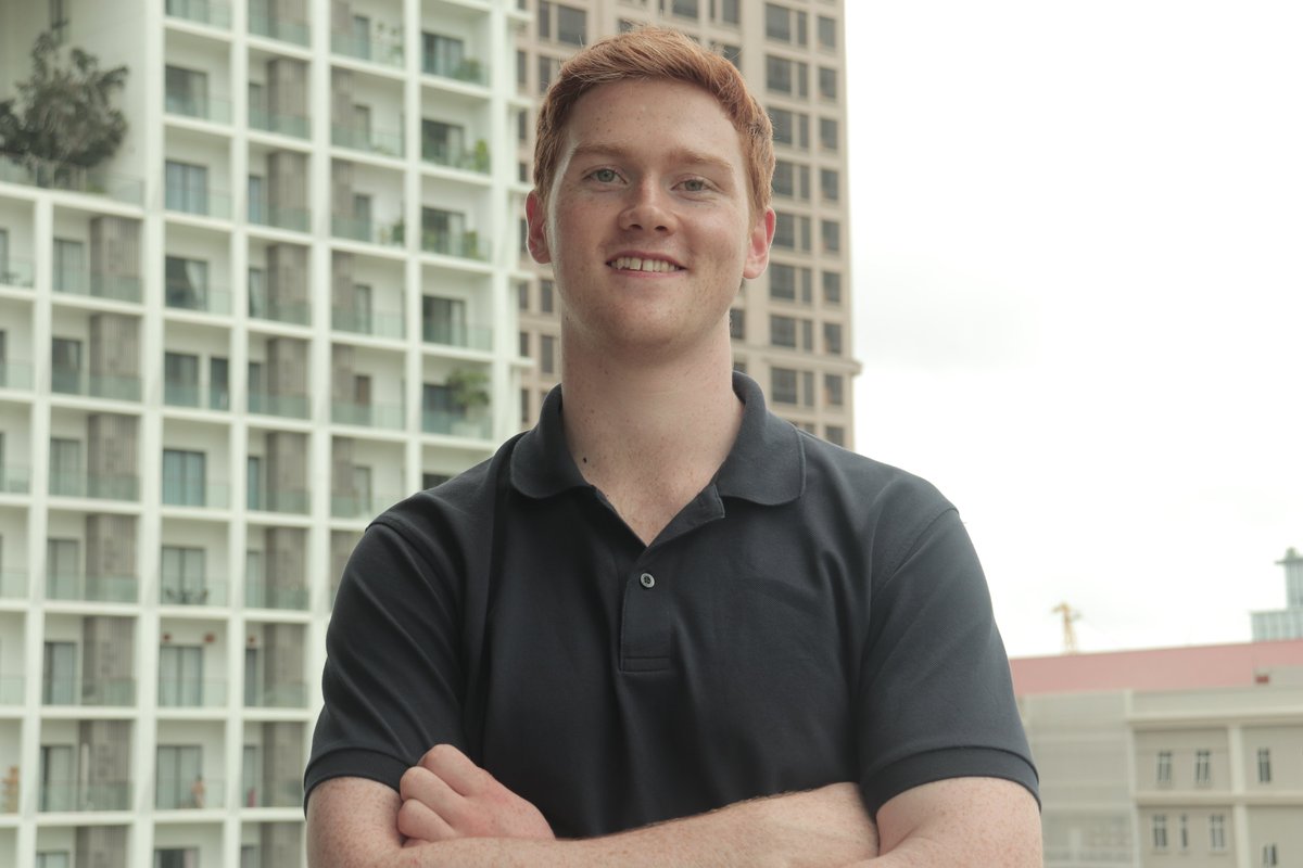 CenterforSusta's tweet photo. 📷 Welcome, Liam! 📷
Liam, a final-year Mechatronics student at UNSW and New Colombo Plan Scholar, is joining us for a 6-week internship. We're excited for his contributions! Welcome aboard, Liam! 🌏💧 
#internship #CSW #Cambodia #Australia #WelcomeLiam #TeamCSW https://t.co/n7eyh0eUxx