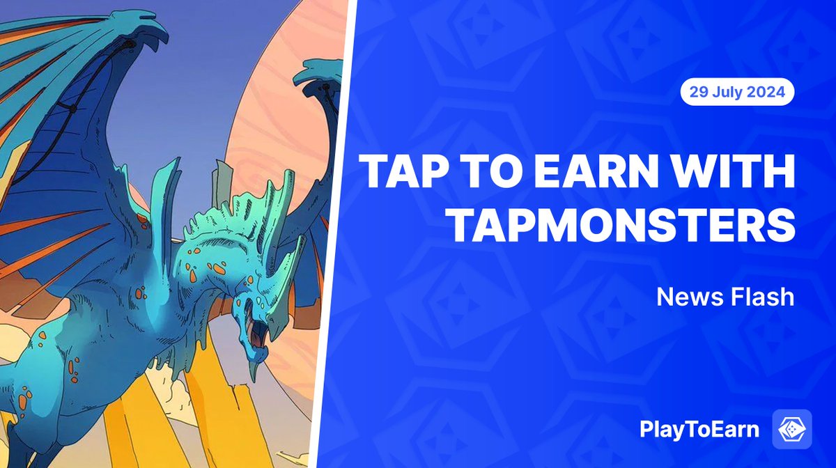 PlayToEarn (@playtoearn) on Twitter photo Discover and Earn with Tapmonsters in the <a href="/ChainMonsters/">Chainmonsters</a> Universe📲🐉
📳 #Tapmonsters offers players a unique #Tap2Earn experience
🪙 Where strategic upgrades and discoveries lead to real-world rewards through the $MONSTER token.
Follow our 🧵 to learn more.. Discover and Earn with Tapmonsters in the <a href="/ChainMonsters/">Chainmonsters</a> Universe📲🐉
📳 #Tapmonsters offers players a unique #Tap2Earn experience
🪙 Where strategic upgrades and discoveries lead to real-world rewards through the $MONSTER token.
Follow our 🧵 to learn more..