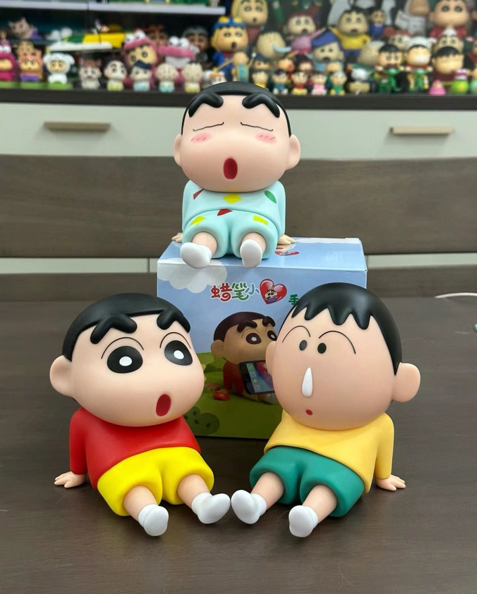 cherrypop012's tweet image. นางเป็น Figure ชินจังที่ตั้ง iPad / ทศ ได้ ไม่ต้องสุ่ม มี 3 แบบเลือกตัวที่ชอบได้เลย

🚗 ชินจังชุดแดง 
🚙 ชินจังชุดนอน
🚌 โบจังขี้มูกยืด

✅ sale ตัวละ 89฿ !!! ฟังไม่ผิด 😭😭

เมนชั่นจอง เช่น ชินจังชุดนอน 1 โบจัง 1
ล็อคแอคทักไลน์ page.line.me/cherrypop