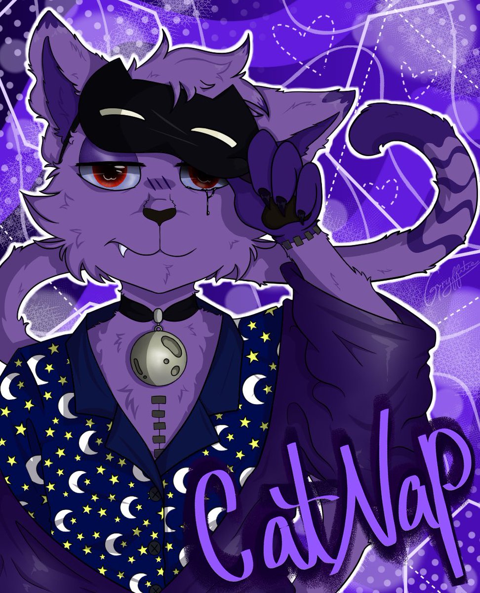 gryffitie's tweet photo. He is finally finished! Stylized Catnap is ready to cuddle and doze with his friends! He’ll definitely help you sleep!

#PoppyPlaytime #catnap #catnapfanart #digitalart #fanart #PoppyPlaytimefanart #PoppyPlaytime3 #SmilingCritters #stylizedart https://t.co/w0FIr3fUyf
