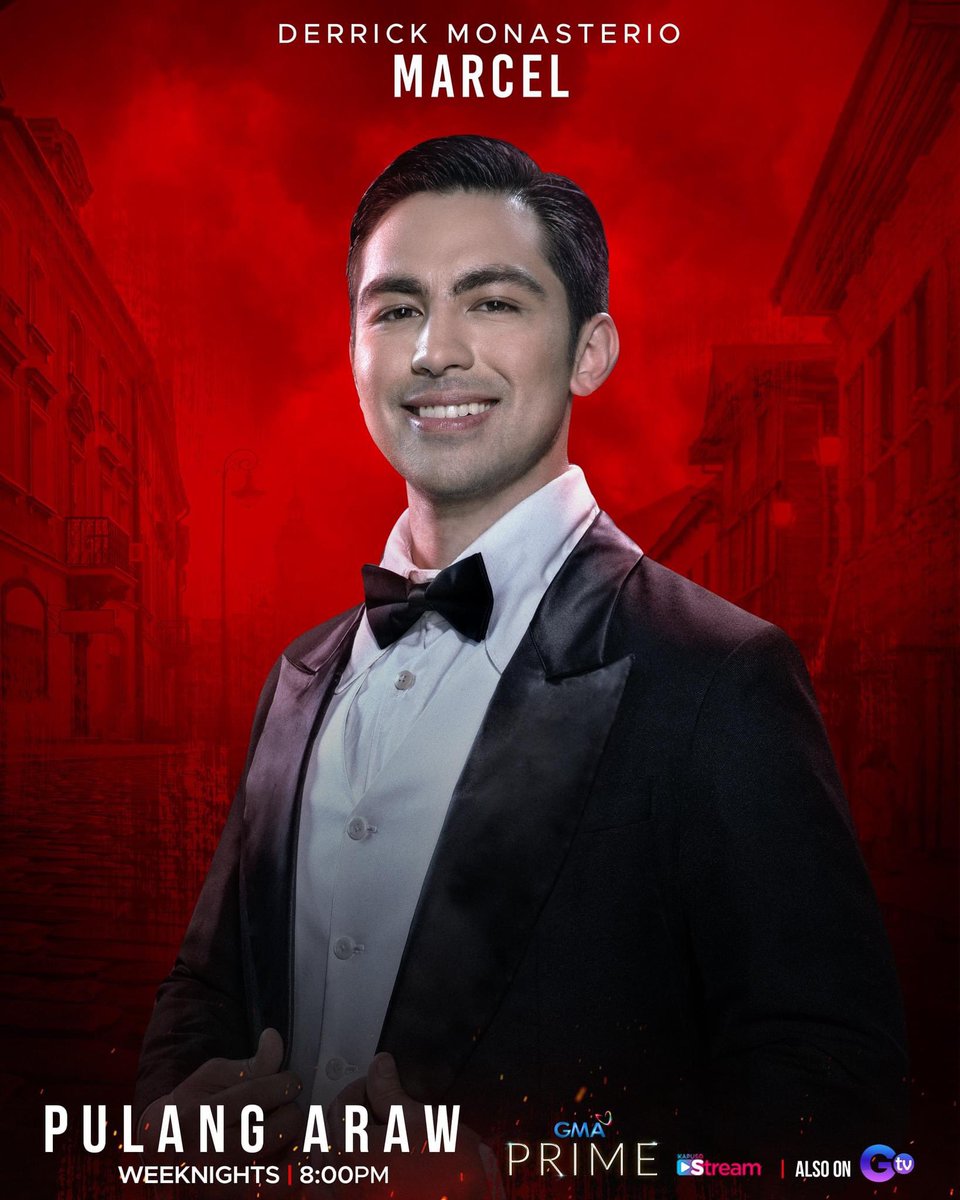 DERRICK MONASTERIO BILANG MARCEL, isang  sikat na mang-aawit sa bodabil. #DerrickMonasterio #PulangAraw #PulangArawWorldTVPremiere