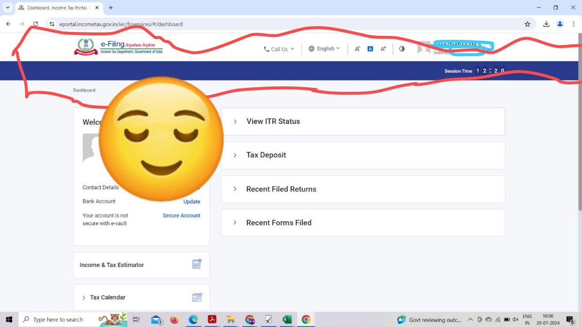 SenthilSmanian's tweet photo. Dear @Infosys the Techpartner of the Nation.

#IncomeTaxSiteIssues 
#IncomeTaxSiteIssues #IncomeTaxSiteIssues #IncomeTaxSiteIssues   #IncomeTaxSiteIssues   #IncomeTaxSiteIssues https://t.co/vh2cZ9LtnO
