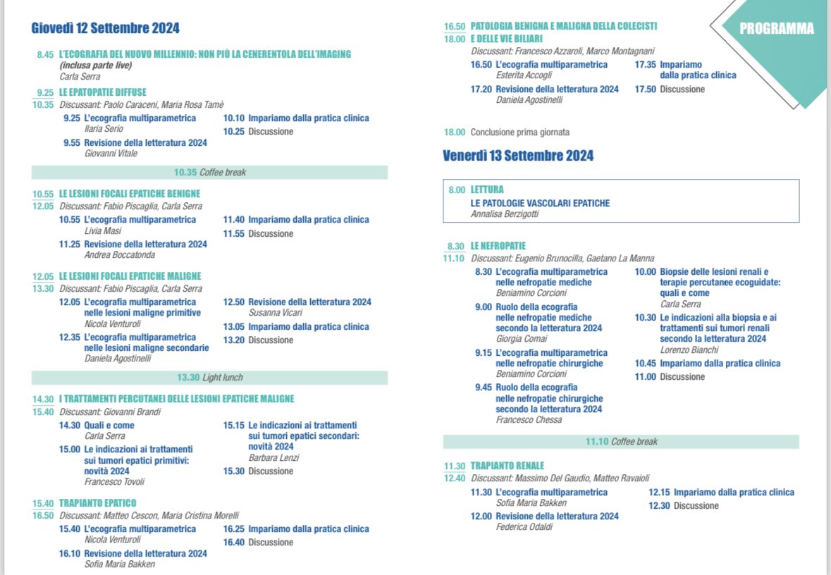 SIMI_MedInt's tweet photo. I BOOKMARKS IN #ECOGRAFIA - VII Ed.
🗓️12-13 settembre 2024
📍Bologna
Saranno presentate tutte le potenzialità #Multiparametriche di diagnosi su patologie di vari organi #addominali, e casi clinici interattivi
#MedicinaInterna
Iscrizioni https://t.co/cRNNMHSpHd https://t.co/rgR3ChBxVm