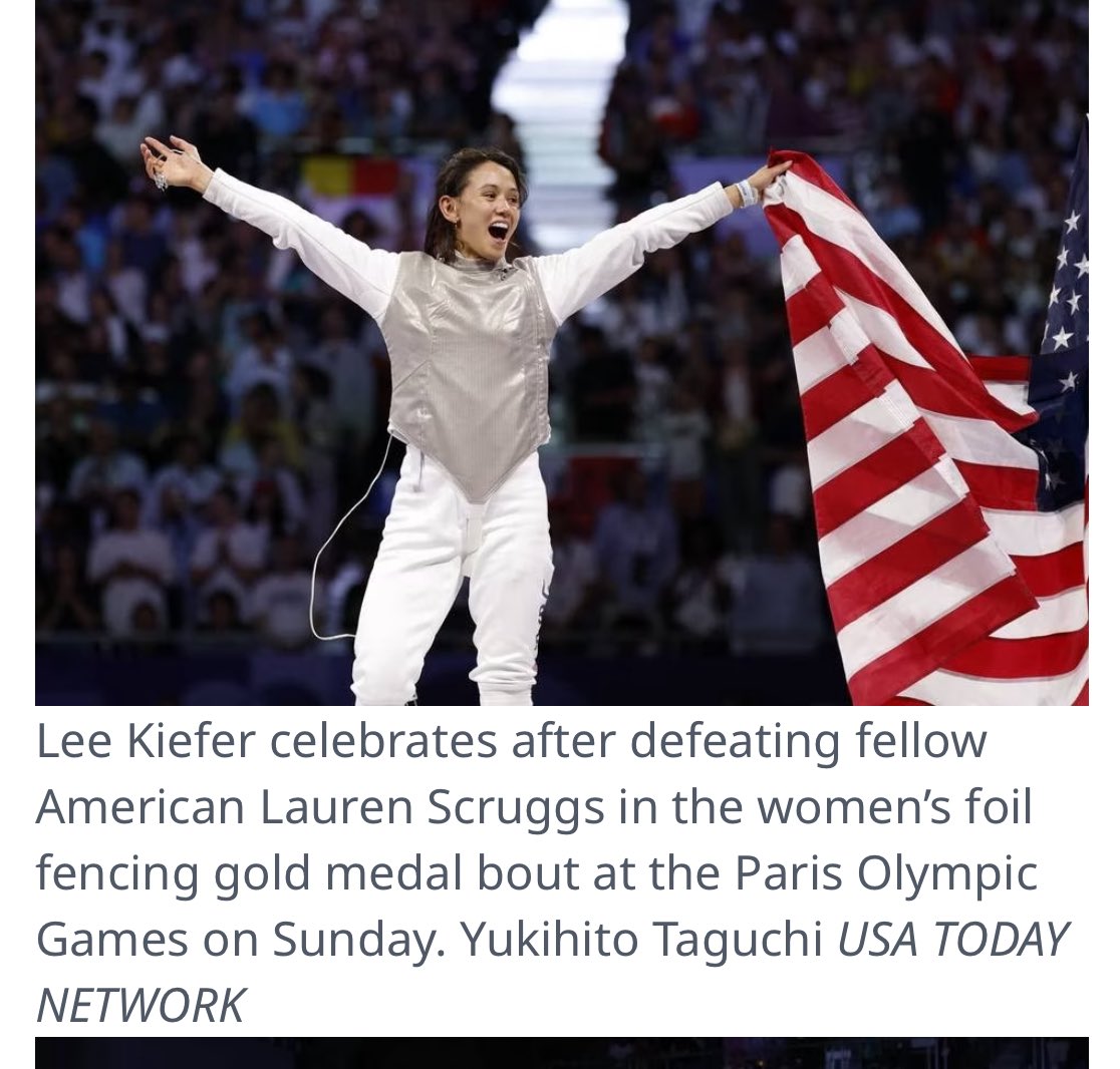 Way to go, Lee '08!  We have been cheering for you here at TLS. So excited for you. 
<a href="/leetothekiefer/">Lee Kiefer</a> <a href="/TLScolts/">The Lexington School</a>