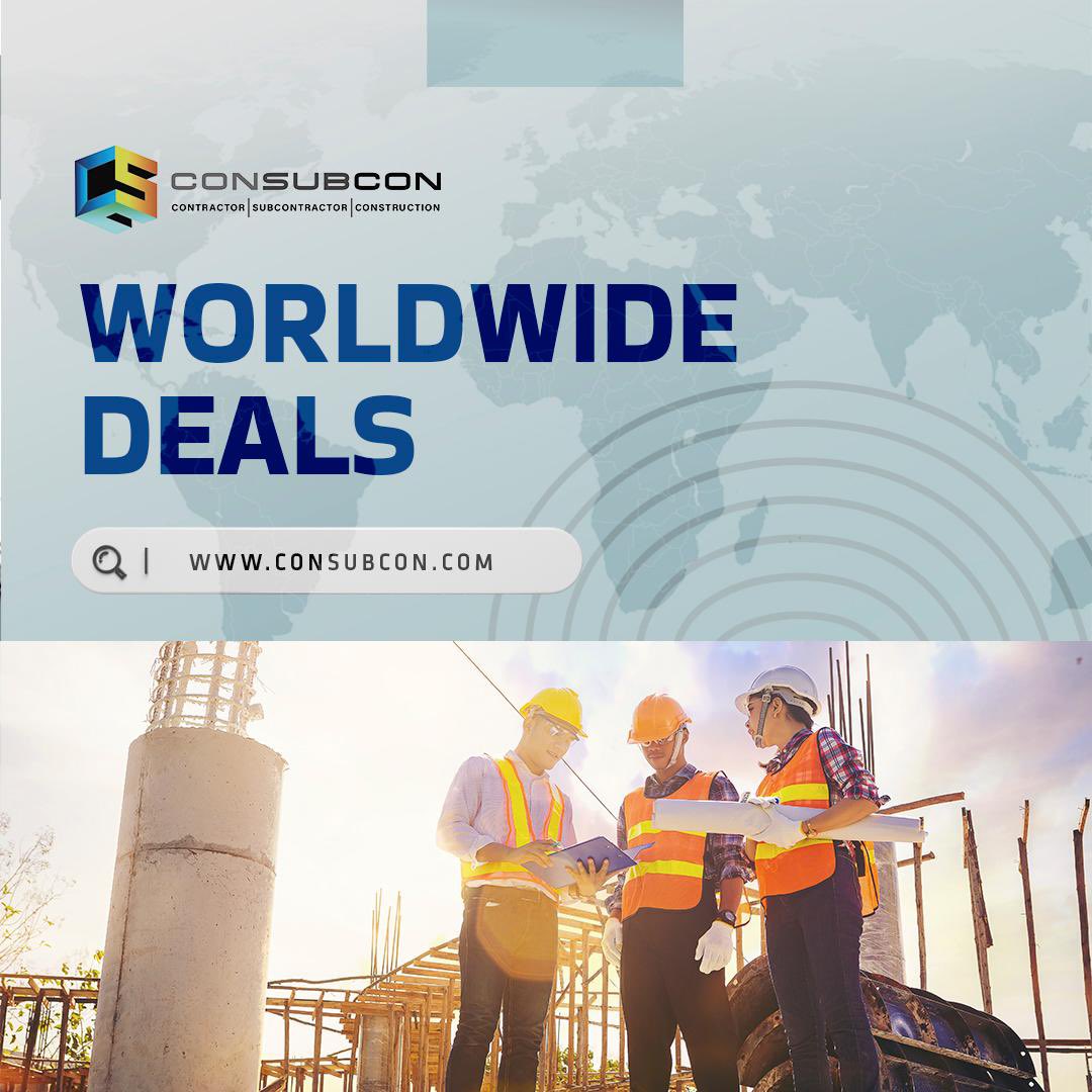 Workinmena_'s tweet photo. Take part in global projects with CONSUBCON! Take your career to the next level with over 600 different jobs and projects. Sign up now and grab the opportunities.
https://t.co/OcerecAFQ5 

#Consubcon #ConstructionProject #CareerOpportunities https://t.co/1nSr8a4WaF