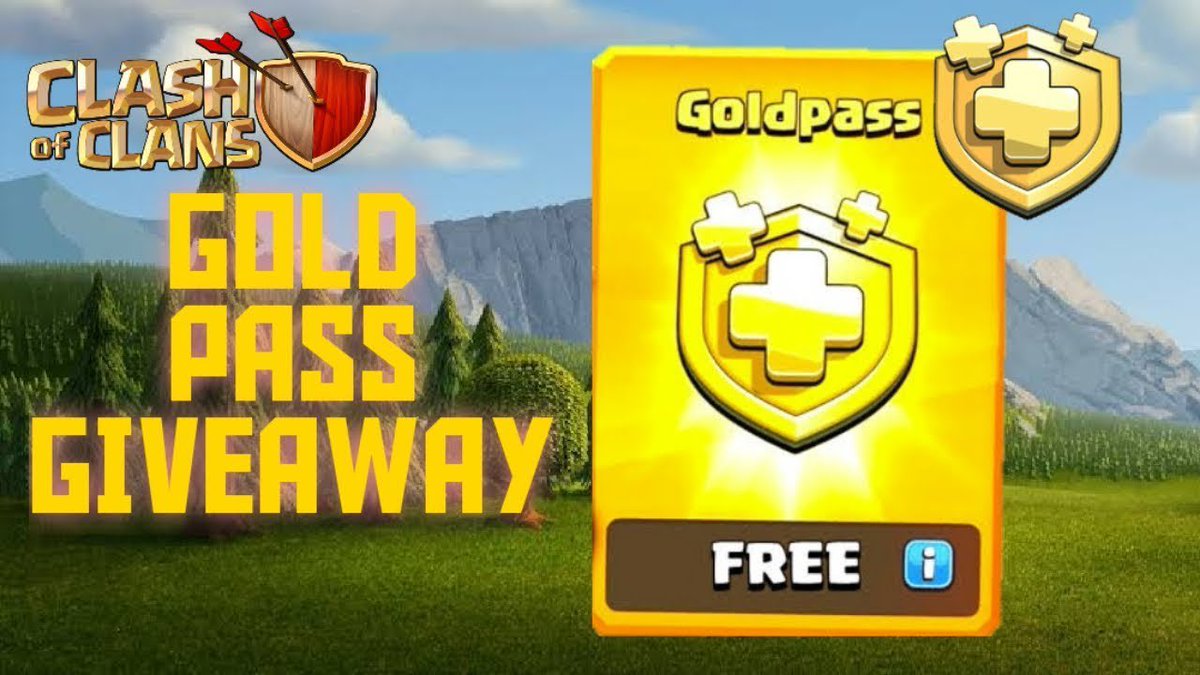 New Season Gold Pass #Giveaway 🎉🎁

Get your hands on the #ClashofClans gold pass for when the new season begins! 🎉

How to enter:
1️⃣ Follow @Synchroniic &amp; @Shide95 👥
2️⃣ Like &amp; Retweet 👍🔁
3️⃣ Tag 2 friends 👬

Ends when the new GP is available! 
#GiveawayAlert #ClashOn #COC