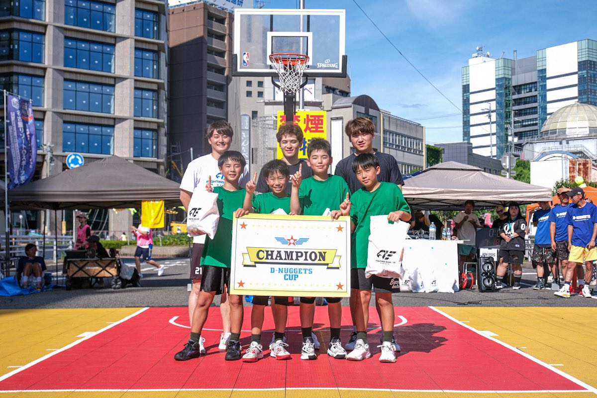 DNUGGETSAICHI's tweet photo. 一宮七夕まつり2024 D-NUGGETS CUP 3on3 presented by @FE_758 無事大きな怪我なく終える事ができました。2日間沢山の方にご観戦頂くことができ、3人制バスケの楽しさ、人の魅力をお伝えできたと思います。本当に大変でしたが今は感謝の気持ちと達成感が上回っております。また来年！大感謝！ https://t.co/v5oowY6xc1