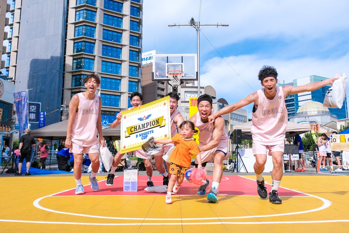 DNUGGETSAICHI's tweet photo. 一宮七夕まつりD-NUGGETS CUP 3on3 x @FE_758 2024.7.27 sat

🏆EGOLA @EGOLA2016 https://t.co/8fJYNyesjB
