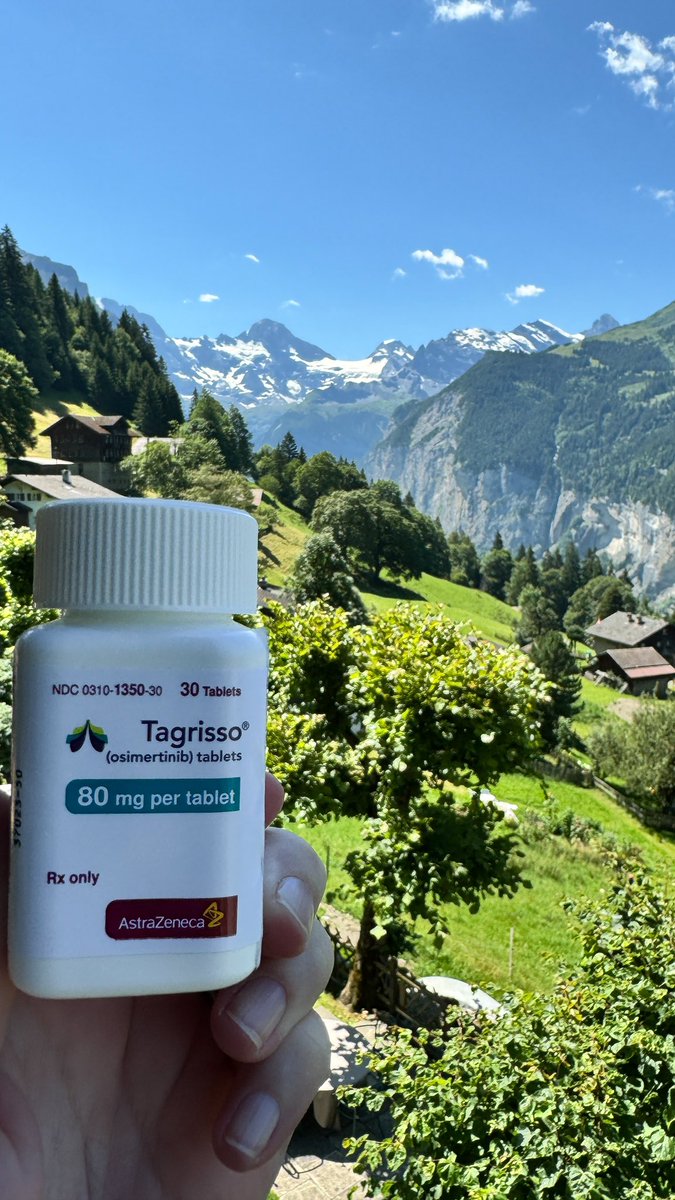 CarrieUnder50's tweet photo. 9 months ago when I was diagnosed with stage 4 lung cancer at the age of 49, I thought my life would soon be over. But thanks to @AstraZeneca &amp; @MGHCancerCenter here I am in Switzerland on vacation! Early #worldlungcancerday #younglungcancerinitiative @YoungLungCancer #tagrisso https://t.co/NzArXJh4CO
