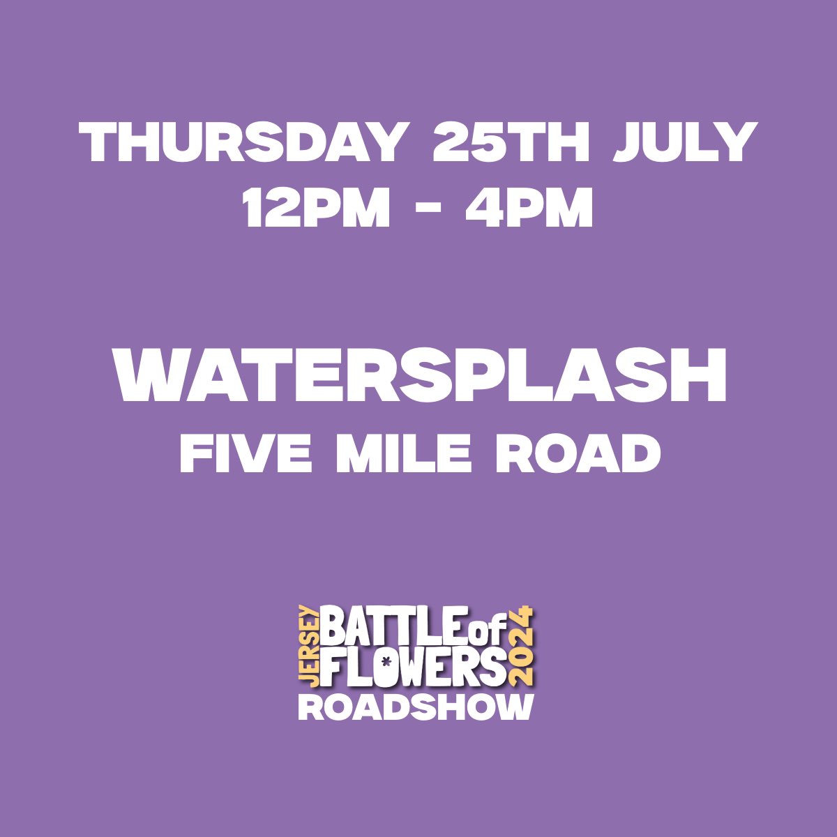 Jersey Battle of Flowers tweet media