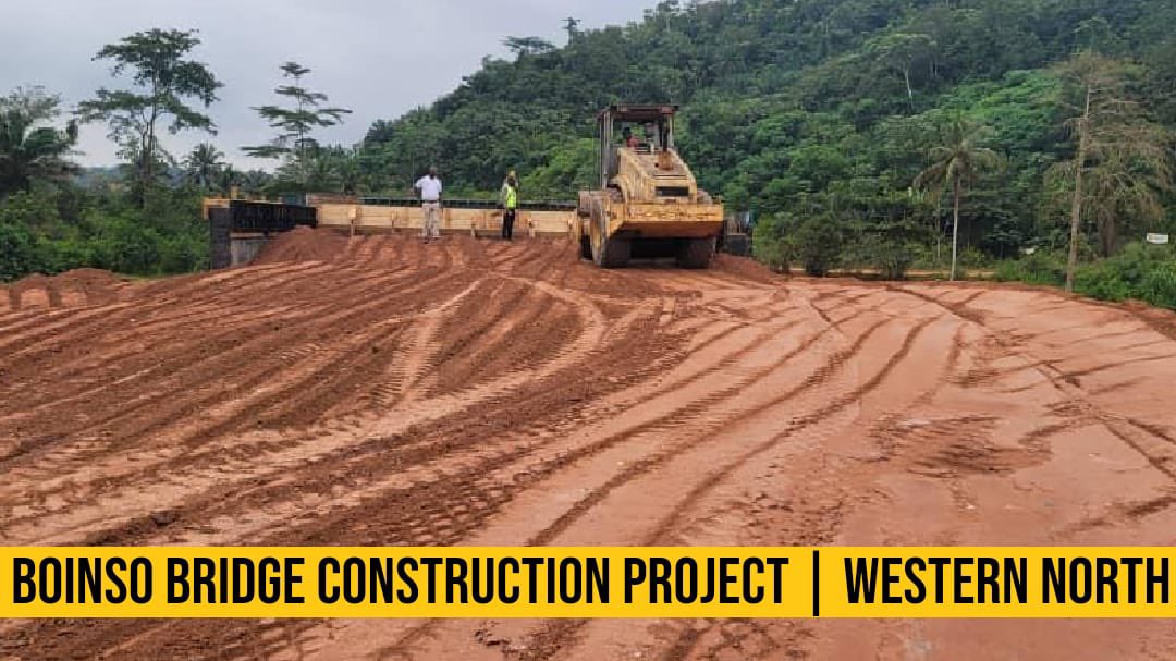 Maclean7878's tweet photo. 🚧🛣️ ROADS UPDATE 🛣️🚧
📍BOINSO BRIDGE CONSTRUCTION PROJECT | WESTERN NORTH 

Update on the ongoing construction of Boinso Bridge project in the Western North Region.

#RoadsForDevelopment 
#Bawumia2024 
#ItIsPossible
#PerfectPair4Ghana https://t.co/BeoIWR2ziT