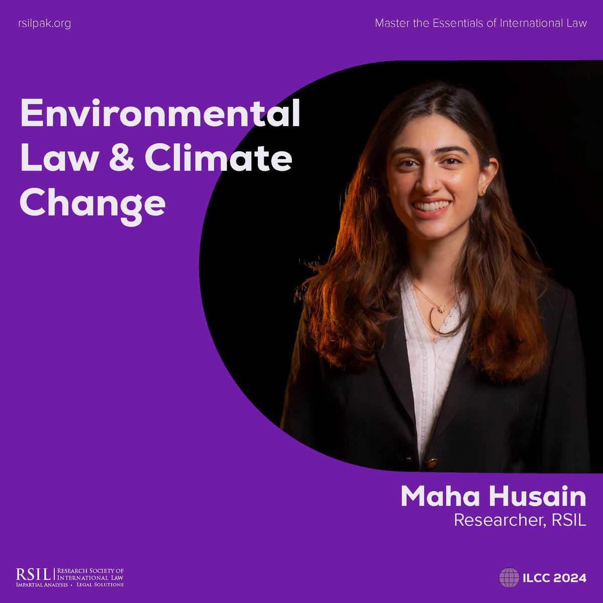 rsilpak's tweet photo. Maha Husain will teach "Environmental Law and Climate Change" at the ILCC 2024

Apply today: https://t.co/8sLLsHdeHr

Deadline: 5 August https://t.co/SEOkFAgpNf