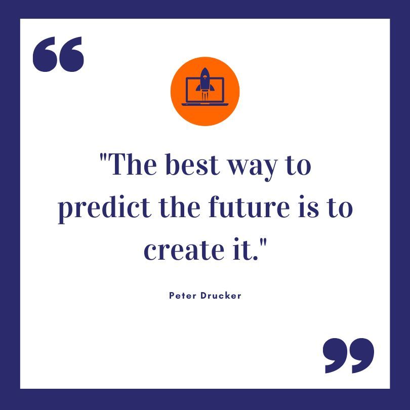 StapletonDBS's tweet photo. "The best way to predict the future is to create it" https://t.co/GpxadqquSZ