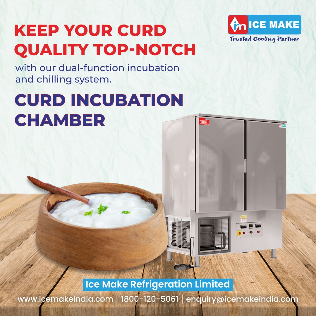 IceMakeRef's tweet image. Keep your curd quality top-notch with Ice Make’s dual-function Curd Incubation and Chilling system. Enjoy the convenience of automatic temperature control for both processes in one unit! 🥛🚀

#IceMakeRefrigeration #TopNotchCurd #DualFunction #DairyTech #CurdInnovation