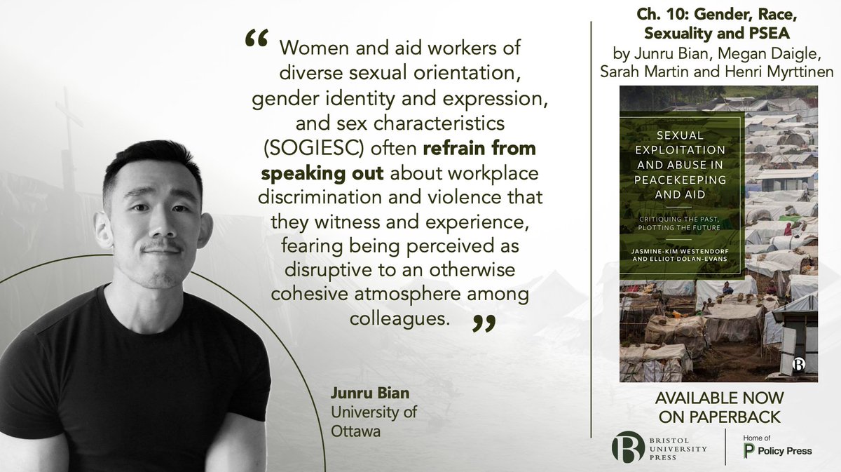 jasminekimw's tweet photo. Then, @junrubian @megandorothea  @HMyrttinen @smartindc  take up questions of race, sexuality &amp; gender, examining the colonial-patriarchal, heteronormative foundations of the humanitarian system and how these enable SEA -- https://t.co/zAvsDsT9IB