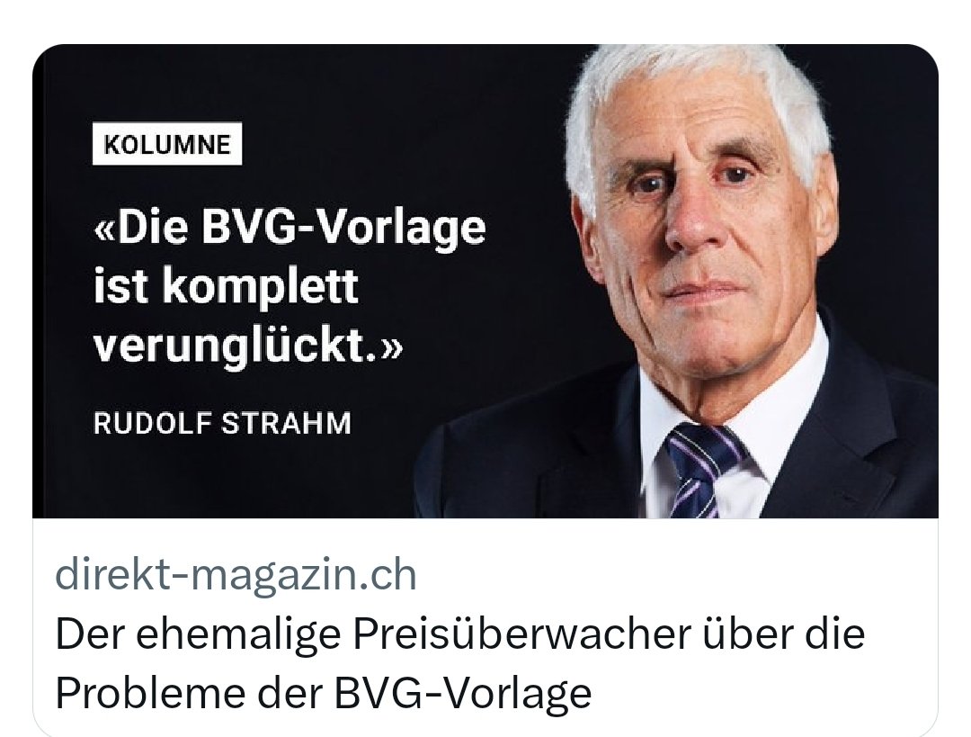 goroby5's tweet image. #BVG
direkt-magazin.ch/meinung/kkrft/…