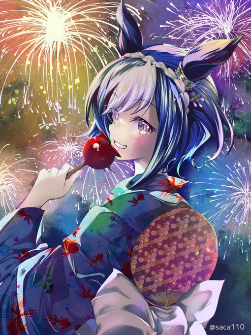 夏祭り#シーザリオ #ウマ娘 