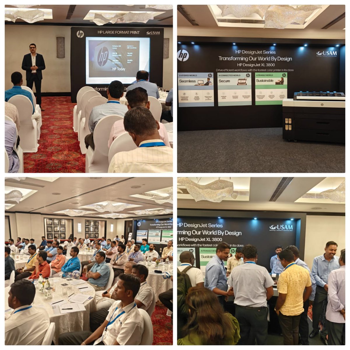 UsamTech's tweet image. We had an amazing event on 24th July in Chennai, where we launched the HP XL 3800 DesignJet for our enterprise &amp;amp; copy shop customers. 
#HPDesignJet #HPDesignJets #HPIndia #Architects #EnterprisePrinting #CopyShops #CAD #EngineeringDesign #Architecture #ConstructionTech #AEC
