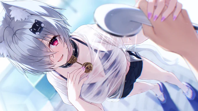 くおんちゃんと納涼 