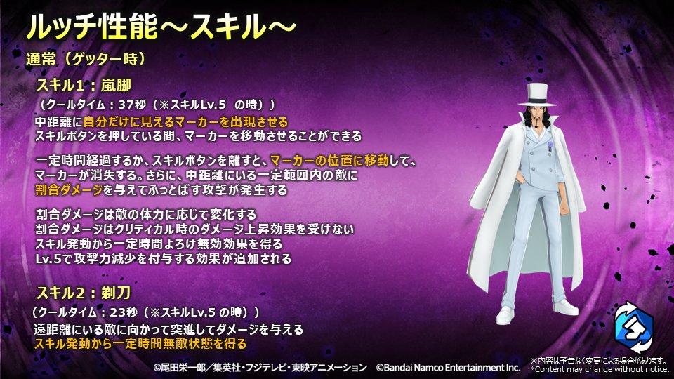 ONE PIECE バウンティラッシュ【公式】 tweet media