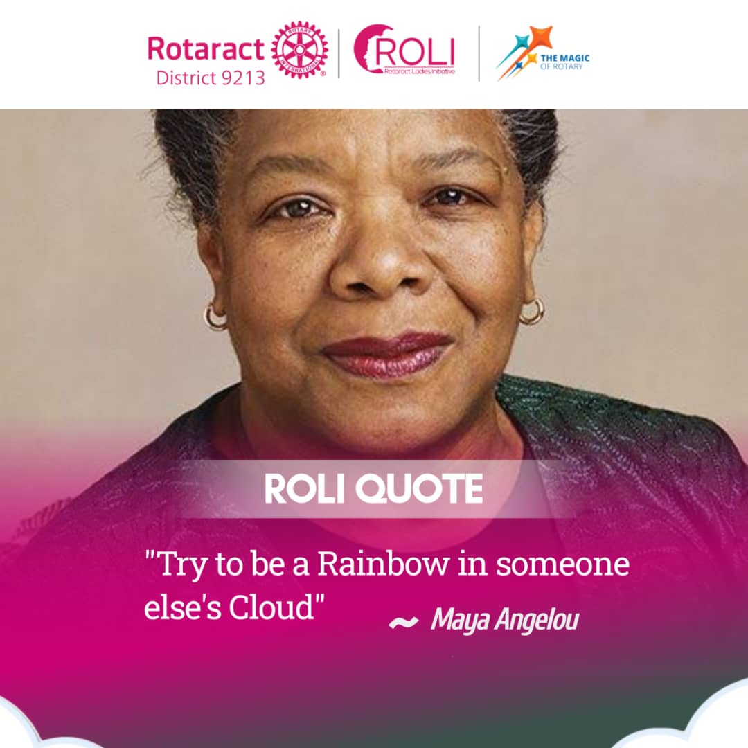 ROLI INSPIRATIONS

💫Be the reason someone looks at the sky with Hope

In the midst of the Storms of life, be an anchor.

Be the reason someone looks forward to the next day✨

#ROLIMoment 
#ROLIFutureMeMentorshipProgram 
#Olympics #loveisland