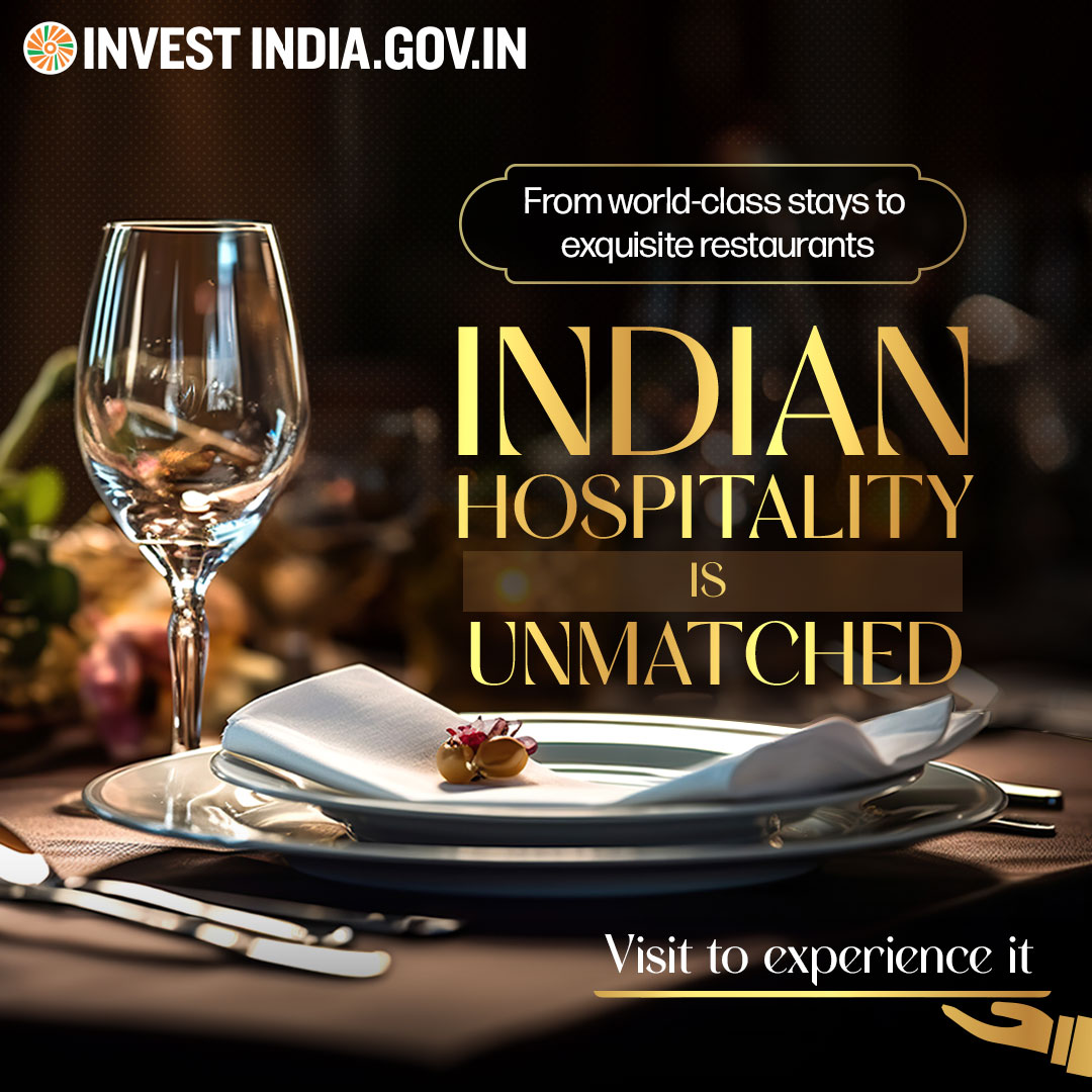 Whether you seek adventure, tranquillity, cultural immersion, or culinary delights, India offers a range of experiences like no other. So it's time to pack your bags and experience #IncredibleIndia.

Explore more: bit.ly/II-Tourism

#InvestinIndia #TourismSector