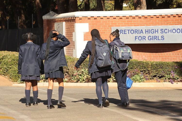 TshwaneEff's tweet photo. *Join the EFF Picket at Pretoria High School for Girls!*

The  EFF Tshwane will picket outside Pretoria High School for Girls tomorrow, Tuesday the 30th of July, to demand the immediate resignation of Principal Ms. Phillipa Erasmus and Deputy Principal Ms. Schombie. https://t.co/MZDzB686gA