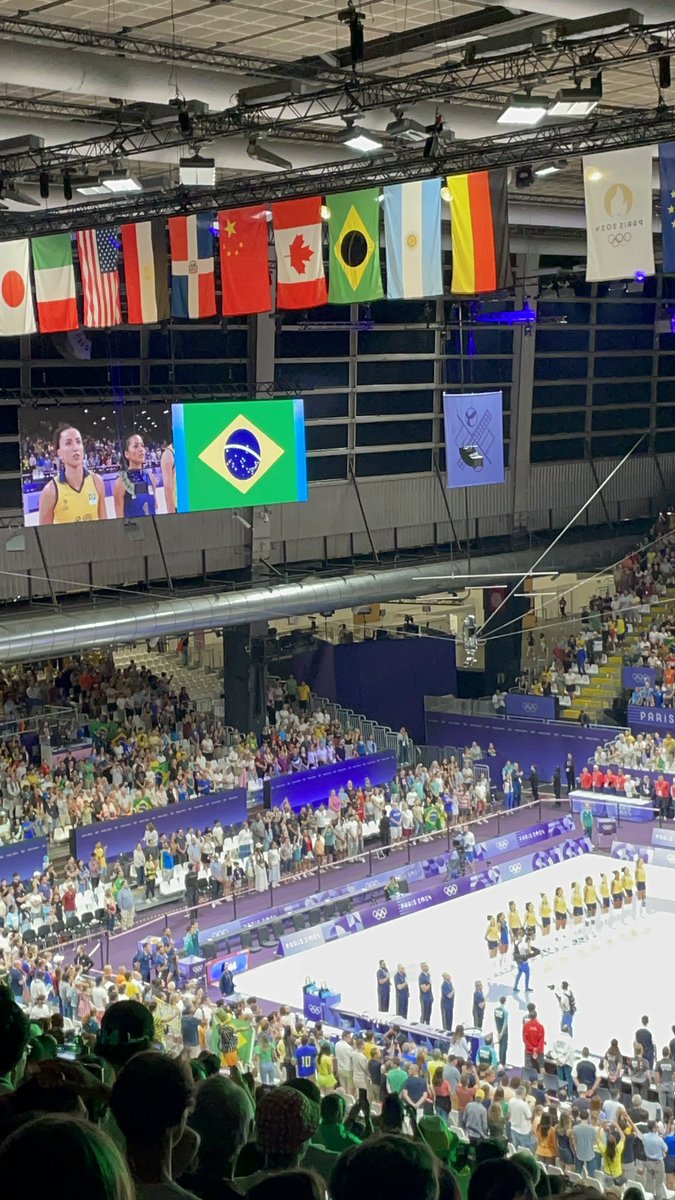 Maria Bertelli OLY (@mariabertelli) on Twitter photo First #Paris2024 event… volleyball… 🇧🇷 vs Kenya with <a href="/ladycoach_coops/">Audrey Cooper OLY</a> Amazing energy and some classy skills! Assuming @Claytonvolley is somewhere!!! First #Paris2024 event… volleyball… 🇧🇷 vs Kenya with <a href="/ladycoach_coops/">Audrey Cooper OLY</a> Amazing energy and some classy skills! Assuming @Claytonvolley is somewhere!!!
