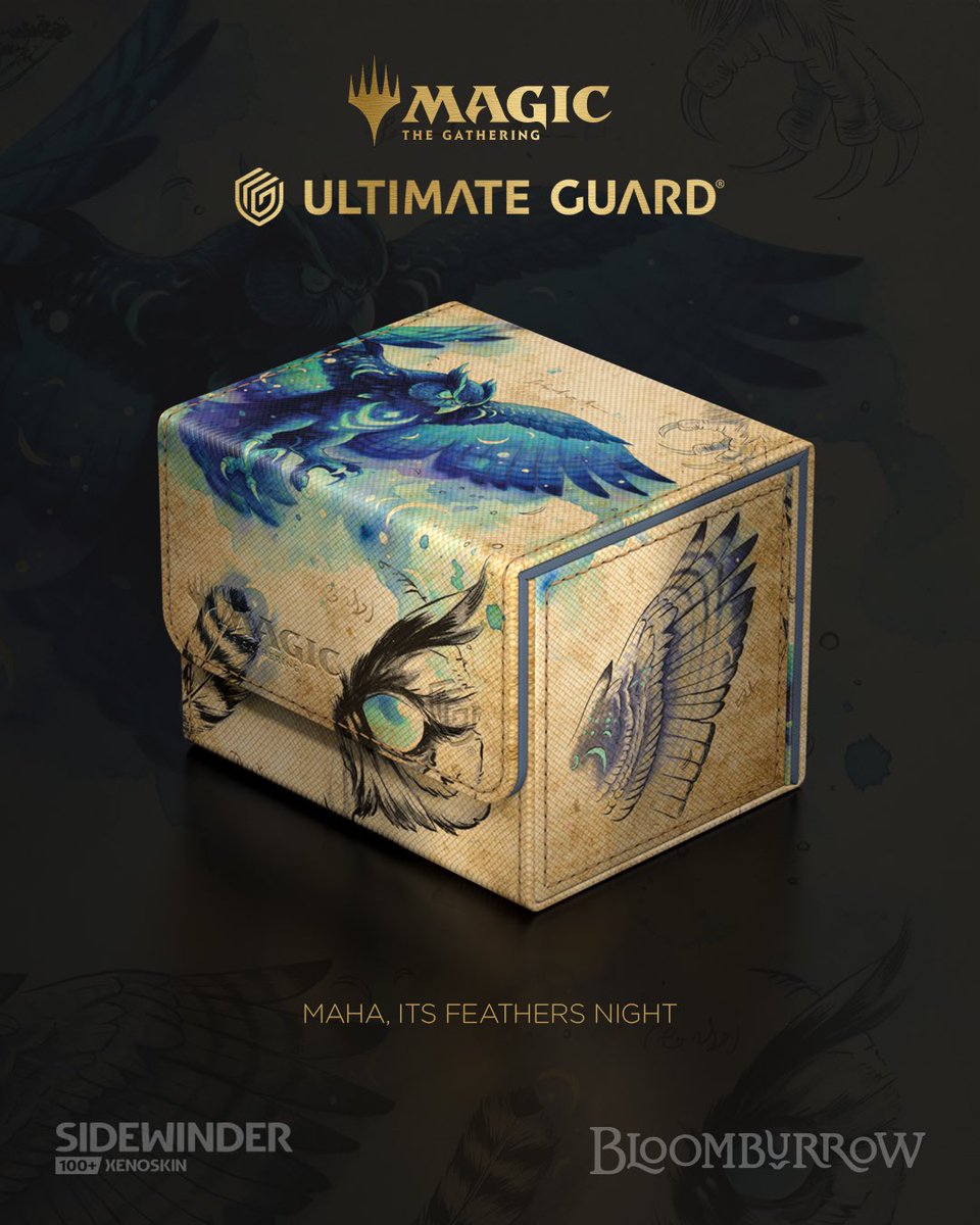 UltimateGuard's tweet image. Part Two: Maha✨Ygra✨Rottenmouth Viper✨Sunspine Lynx

Explore the ferocious side of #MTGBloomburrow! Our #Sidewinder 100+ features officially licensed @wizards_magic artwork of the epic Calamity Beasts and other predators in the ‚field notes‘ treatment.

#UltimateGuard