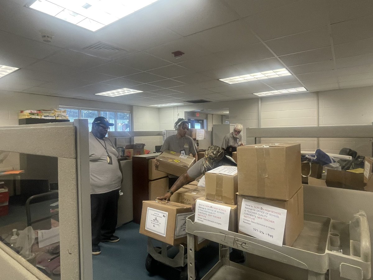 School and Teacher Quality, Portsmouth Schools (@ostqpps) on Twitter photo New Teacher Institute materials are headed off to <a href="/ICNorcomHigh/">I.C. Norcom High</a> ! The office is in the last two weeks of prep for our newest Portsmouth teachers. We can’t wait! #newteacher #ppsbts2425 New Teacher Institute materials are headed off to <a href="/ICNorcomHigh/">I.C. Norcom High</a> ! The office is in the last two weeks of prep for our newest Portsmouth teachers. We can’t wait! #newteacher #ppsbts2425