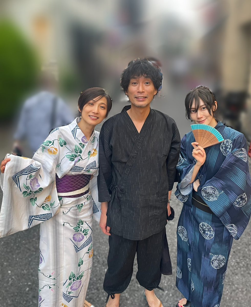 先日お祭り行きました🎐夏🎐
月さん安達さんと！楽しかった☺️