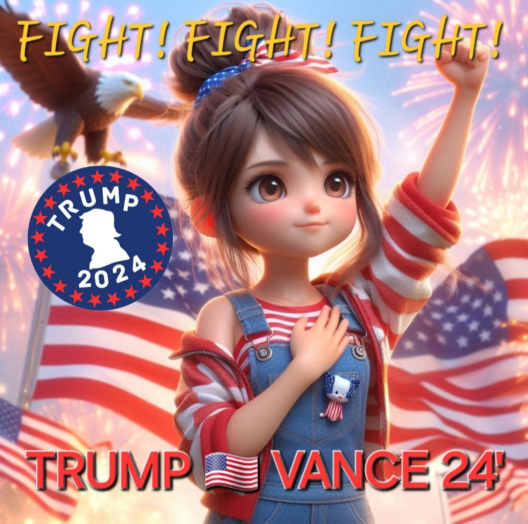 MrsJayVegas246's tweet photo. I STAND WITH @realDonaldTrump
I STAND WITH #AmericaFirst
I'LL BE VOTING 4 @realDonaldTrump
I'M VOTING TO #SaveAmericaAgain
#Trump2024 #AmericaFirst #TrumpVanceTakeBackAmerica
#MAGA #MAGAMOVEMENT https://t.co/YDaYD1x7Re