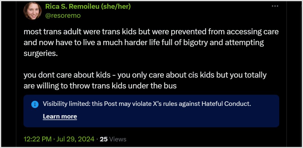 oh no i did something bad and talked about tr.ans people