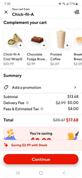 Somebody buy me this chick-fil-a for breakfast lol thanks 😘  Cashapp: $madethemoney https://t.co/Zsw
